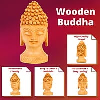 Wooden Buddha 4 Inch Wooden Buddha 4 Inch