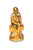 Sai Baba Idol Small Gold