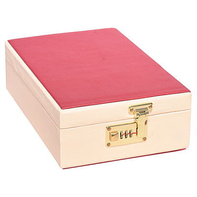 Family Jewellery Box- Maroon Color - Rexine