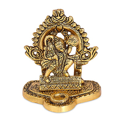 Hanuman Gold Incense Stick Holder 8*9*6 CM