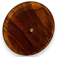 3 Inch Wooden Bowl with Cap
