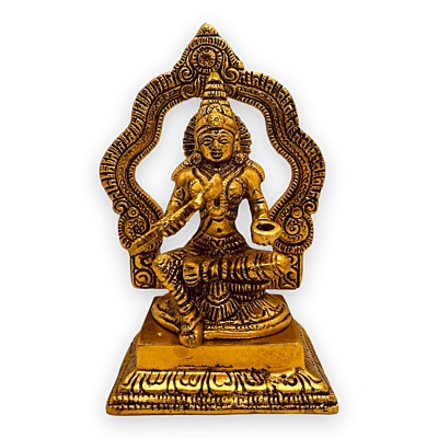 ANNAPURNA IDOL GOLD 9cm x 16cm x 11cm