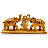 Elephant Pair Kum Kum Bharani With Laxmi Elephant Pair Kum Kum Bharani With Laxmi