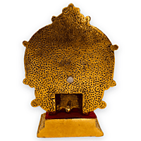 Sai Baba Singhasan Small Gold Colour