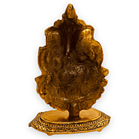 Kamal Ganesha Plate Gold Colour 13 X 18 X 3 CM