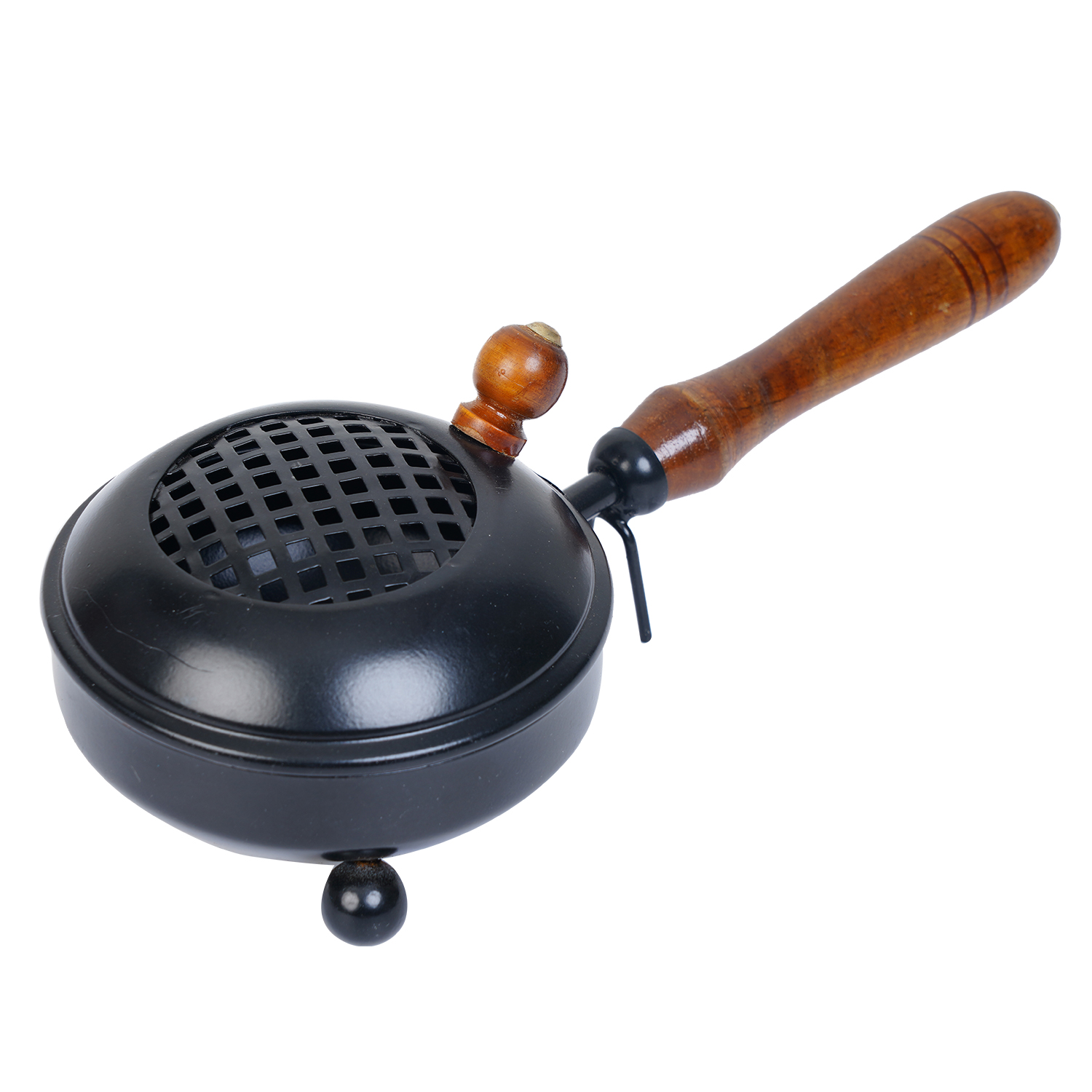 Iron Incense Burner Black Small