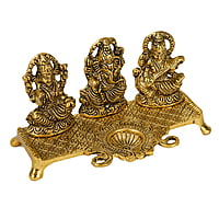 Laxmi Sarawathi Ganesh Deepam Gold