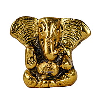 Elephant Head Vinyagar Gold