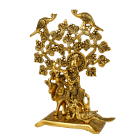 Krishna Cow Tree Big Gold